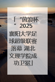 “茵浪杯”2025襄阳大学足球超级联赛落幕 湖北文理学院成功卫冕