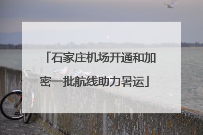 石家庄机场开通和加密一批航线助力暑运