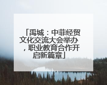 禹城：中菲经贸文化交流大会举办，职业教育合作开启新篇章