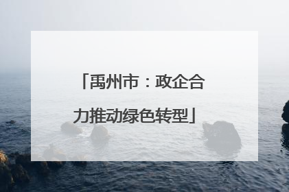 禹州市：政企合力推动绿色转型