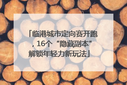 临港城市定向赛开跑，16个“隐藏副本”解锁年轻力新玩法