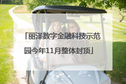 丽泽数字金融科技示范园今年11月整体封顶