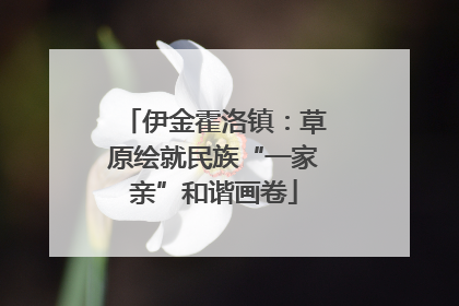 伊金霍洛镇：草原绘就民族“一家亲”和谐画卷