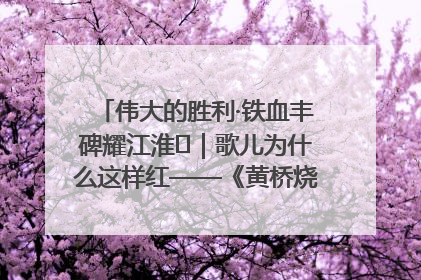 伟大的胜利·铁血丰碑耀江淮⑫｜歌儿为什么这样红——《黄桥烧饼歌》诞生记