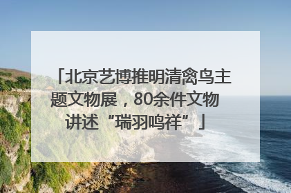 北京艺博推明清禽鸟主题文物展，80余件文物讲述“瑞羽鸣祥”