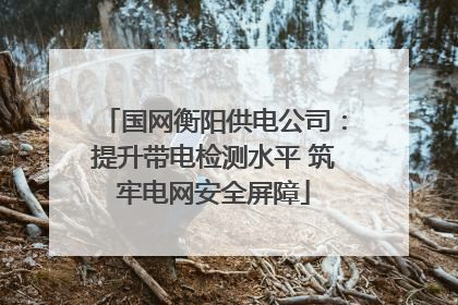 国网衡阳供电公司：提升带电检测水平 筑牢电网安全屏障