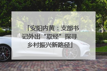 安阳内黄：支部书记外出“取经”探寻乡村振兴新路径
