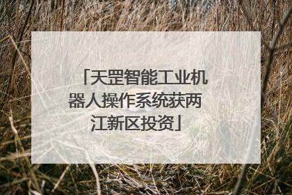 天罡智能工业机器人操作系统获两江新区投资