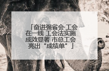 奋进强省会·工会在一线 工会法实施成效显著 市总工会亮出“成绩单”