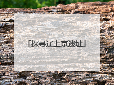 探寻辽上京遗址