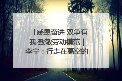 感恩奋进 双争有我·致敬劳动模范｜李宁：行走在高空的“电网卫士”