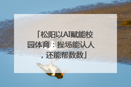 松阳以AI赋能校园体育：操场能认人，还能帮数数