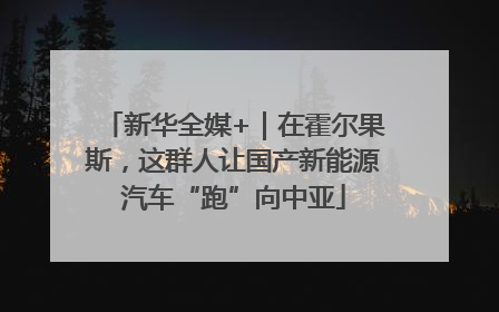 新华全媒+｜在霍尔果斯，这群人让国产新能源汽车“跑”向中亚