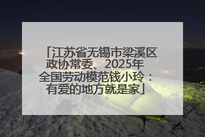 江苏省无锡市梁溪区政协常委、2025年全国劳动模范钱小玲：有爱的地方就是家