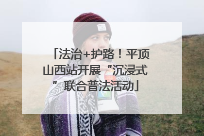 法治+护路！平顶山西站开展“沉浸式”联合普法活动