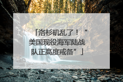 洛杉矶乱了！“美国现役海军陆战队正高度戒备”