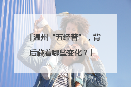 温州“五经普”，背后藏着哪些变化？