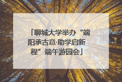 聊城大学举办“端阳承古意·助学启新程”端午游园会