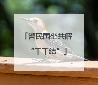 警民围坐共解“千千结”
