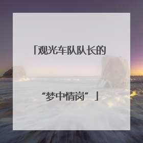 观光车队队长的“梦中情岗”