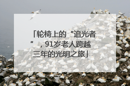 轮椅上的“追光者”，91岁老人跨越三年的光明之旅