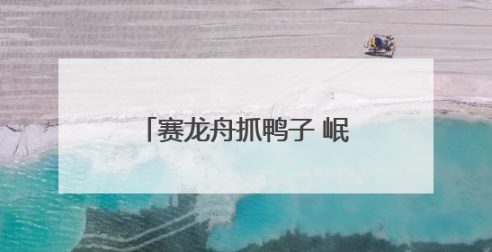 赛龙舟抓鸭子 岷江青神段千年东坡婚俗“活态”重现
