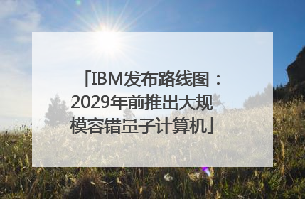 IBM发布路线图：2029年前推出大规模容错量子计算机